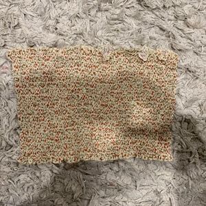 Brandy Melville Floral Tube Top